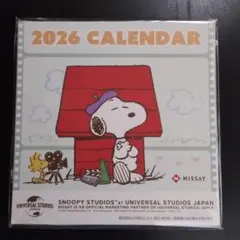 NISSAY 2026年 スヌーピー卓上カレンダーす