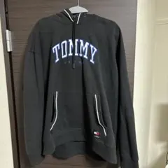 TOMMY JEANS パーカー ブラック