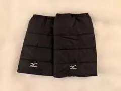 MIZUNO ミズノ レッグウォーマー ブラック 中綿 1足組
