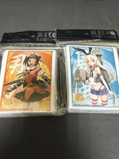艦これ 夕立 スリーブ100枚＋カードケース - メルカリ