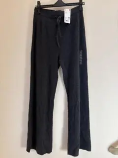 UNIQLOユニクロ・ウォッシャブルニットリブパンツ・XL【新品・未使用】