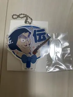 忍たま乱太郎　デコうちわキーチェーン　山田伝蔵