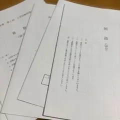 【過去問・現物】中央大学附属中学校2025年度入試問題