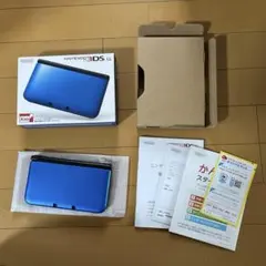 ニンテンドー3DS LL ブルー×ブラック①