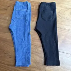 ー専用ーユニクロ ベビーレギンス 80cm 2点セット