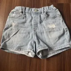 ユニクロ　ダメージショートパンツ