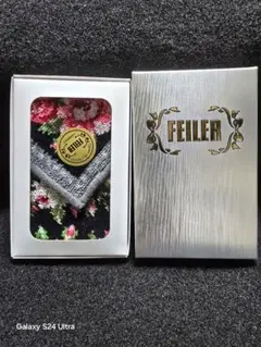 FEILER 花柄ハンカチ