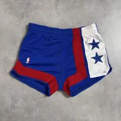 80s Sand-Knit New Jersey Nets ゲームショーツのサムネイル