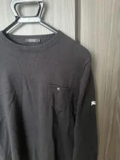 BURBERRY BLACK LABEL ブラック セーター サイズ2 薄手