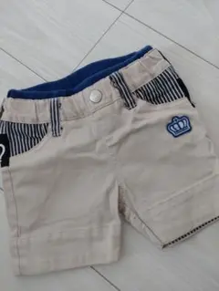 BABYDOLL ベージュショートパンツ 80