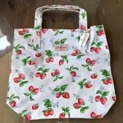 Cath Kidston いちご柄プリント トートバッグ