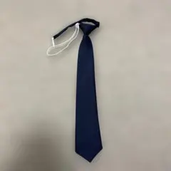 【美品】　キッズ用　ネイビー　ネクタイ