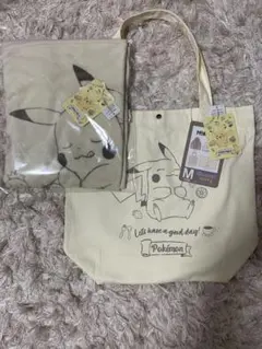 【福袋】「ポケットモンスター」（ピカチュウ）ブランケット＆バッグ【しまむら】