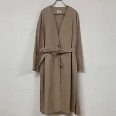 1047 Yちゃん✨様　PLST ベージュ ロングコート Mサイズ