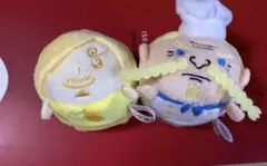 ONE PIECE 麦わらSTORE むぎむぎ おてだま ぬいぐるみ 2種のサムネイル