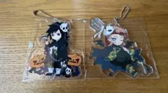 鬼滅の刃　2019 ハロウィン　アクリルキーホルダー　義勇　錆兎