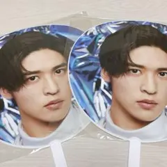 SnowMan 目黒蓮 ジャンボうちわ 2D2D