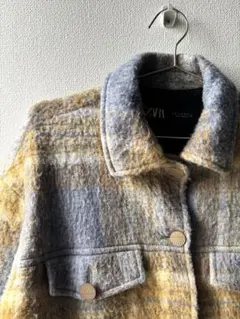 ZARA チェック柄ジャケット Mサイズ