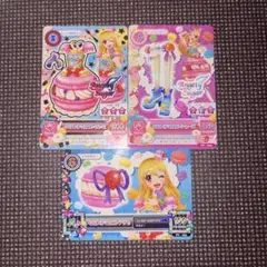 希少・激レア】 アイカツカード なないろマカロンワンピ チョコイチゴ