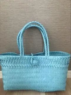 【新品未使用】　バリ島　パサールバッグ　プラカゴ　かごバッグのサムネイル
