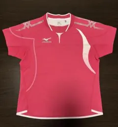 卓球　ユニフォーム　ミズノ　レディースMサイズ　ピンク