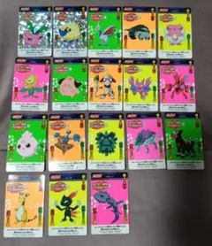 明治 ポケモン ゲットカード リザードン ホウオウ すなあそび 7枚