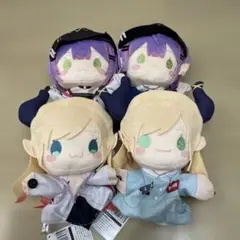 ホロライブ　パペットぬいぐるみ　常闇とわ & 癒月ちょこ　4種セット