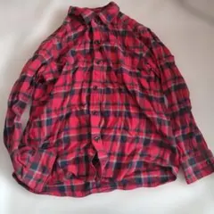 UNIQLO チェック柄 長袖シャツ 120