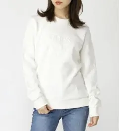 GUESS ホワイト トレーナー XS