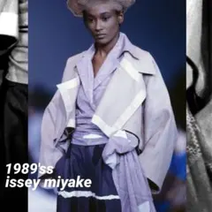 1989 ISSEY MIYAKE 筆タグ 燕尾プリーツトップス - メルカリ
