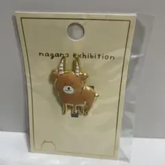 ナガノキャラクターズ メタルブローチ 早インパラ