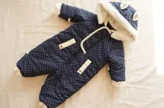 ファミリア familiar ジャンプスーツ 耳つき 70サイズ