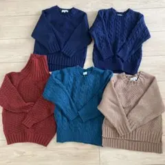 グリーンレーベルリラクシングキッズのセーターまとめ売り