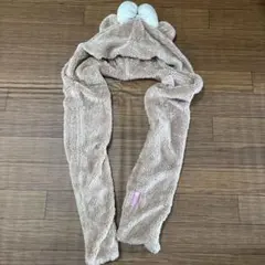 ダッフィー シェリーメイ フード付きマフラー