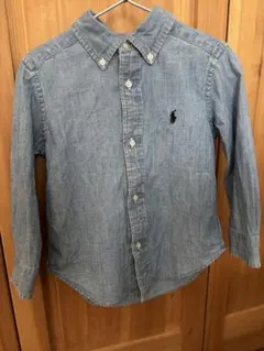 ラルフローレン　シャツ　シャンブレ　100cm