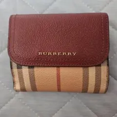 BURBERRY 二つ折り財布 ブラウン/ベージュのサムネイル