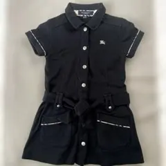 BURBERRY LONDON 半袖ワンピース 黒 100cmのサムネイル