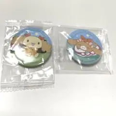 シナモロール 缶バッジ くら寿司　びっくらぽん