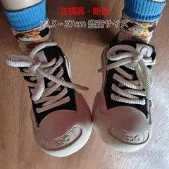 Ocai スニーカー ブラック リボン 厚底 - メルカリ