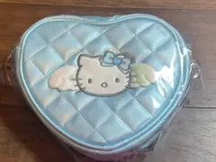 ハローキティ　ポシェット　ブルー　 ショルダー バック　サンリオ　かわいい
