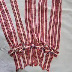 ②メダルの紐　リボン付き　5本