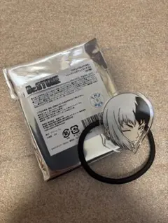 トレーディングフェイスヘアゴム　あさぎりゲン　Dr.STONE