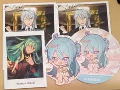 あんスタアニカフェ ステッカーコースター ぱしゃ バースデー 日々樹渉5枚セット