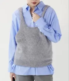 【最終値下げ】【IENA】fluffy ファーニットタンク フリーサイズ