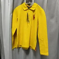 y2k ラルフローレン ビッグポニー ポロシャツ イエロー 平成女児 平成ギャル