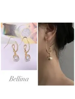 ◆016◆✨人気商品✨ゆらゆら パール ピアス アクセ レディース きれいめ