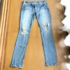 moussy マウジー ダメージデニム