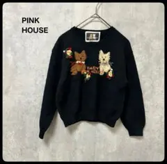 # PINK HOUSE ピンクハウス　トップス　ニット　ネコのサムネイル