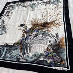 Christian Dior Plan de Paris 地図 スカーフ シルク - メルカリ