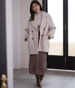 PROPORTION BODY DRESSING コクーンループコート
